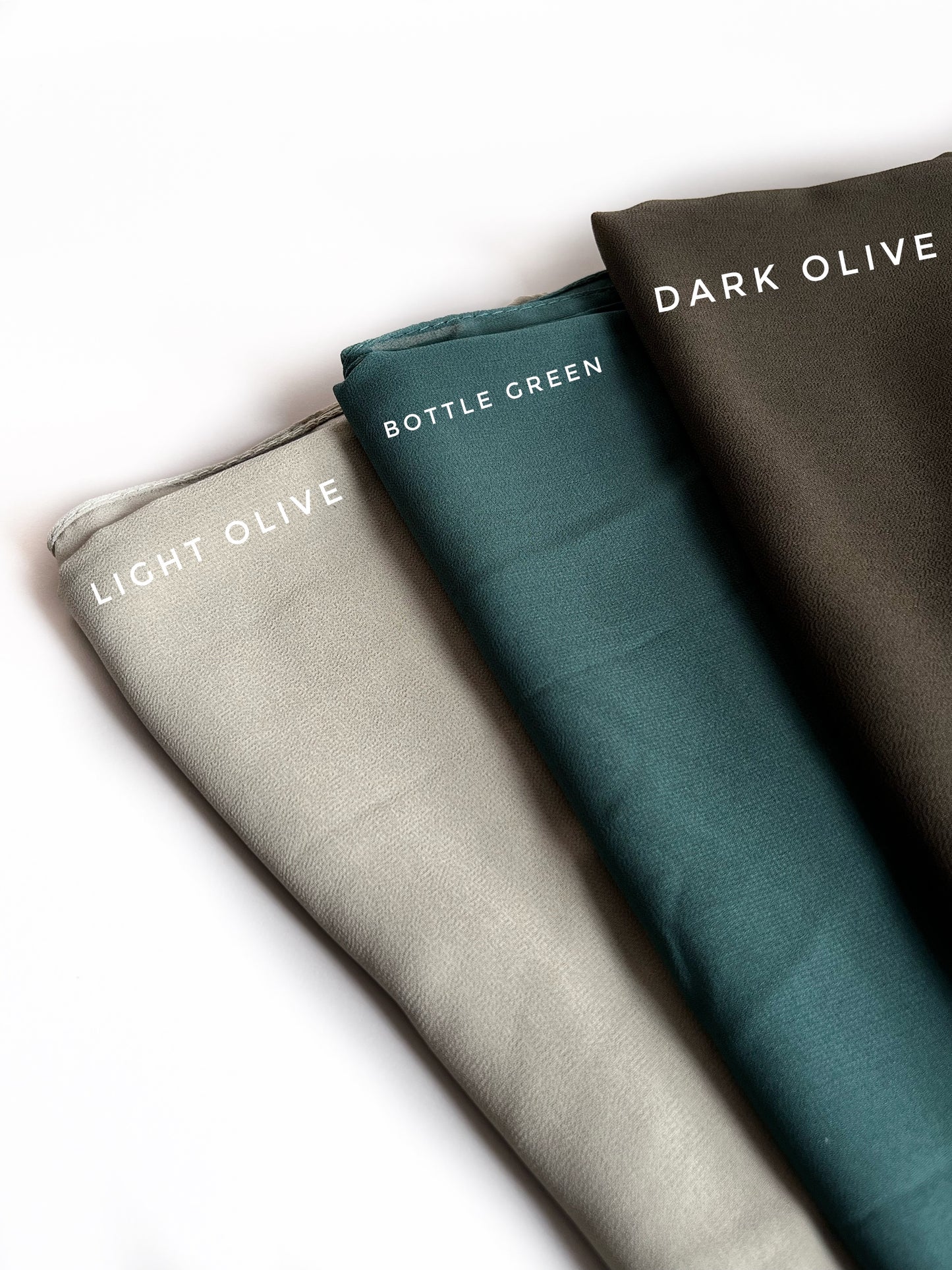 Emerald Hues Premium Chiffon