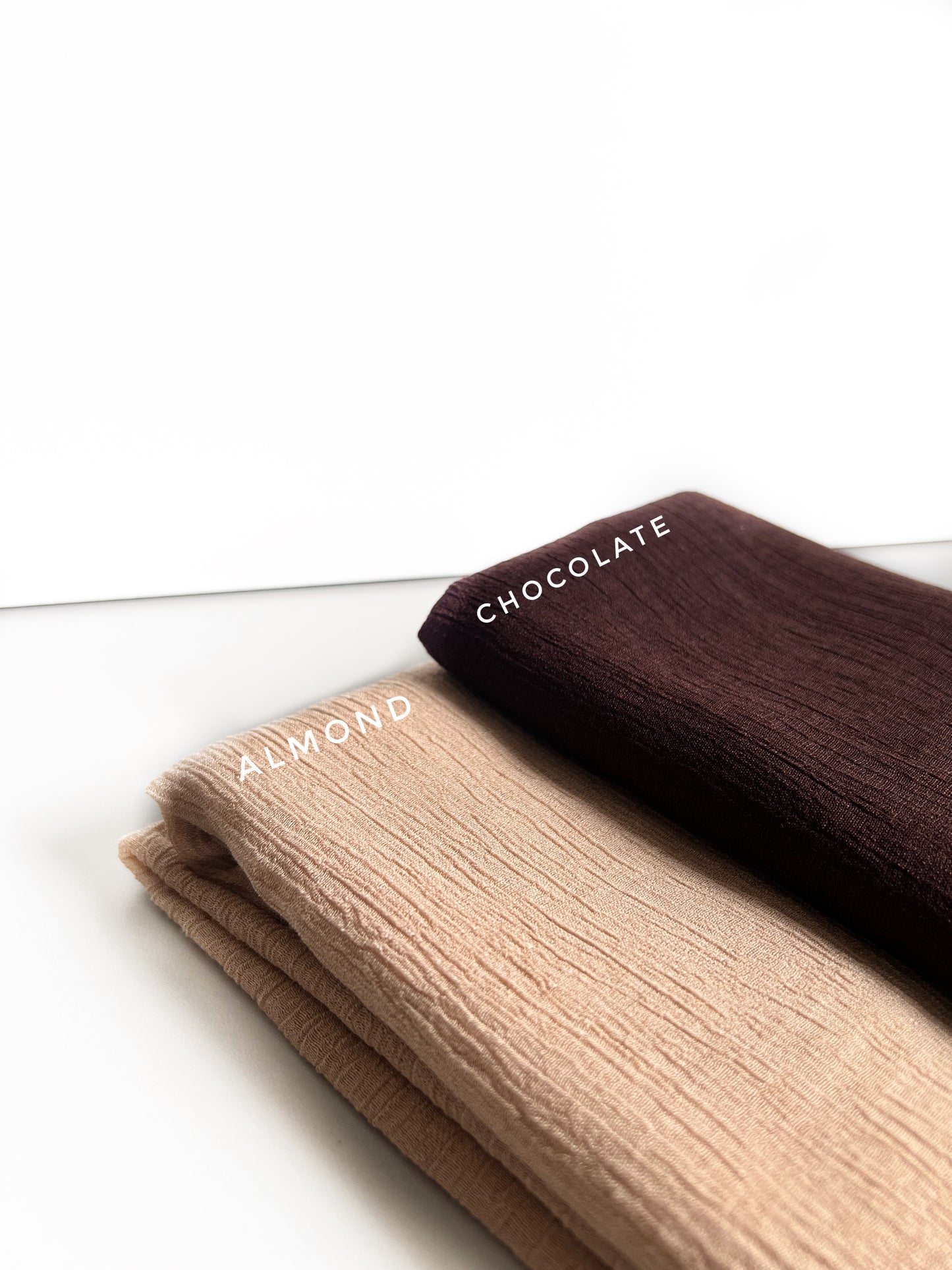 Exclusive Colors Ribbed Chiffon