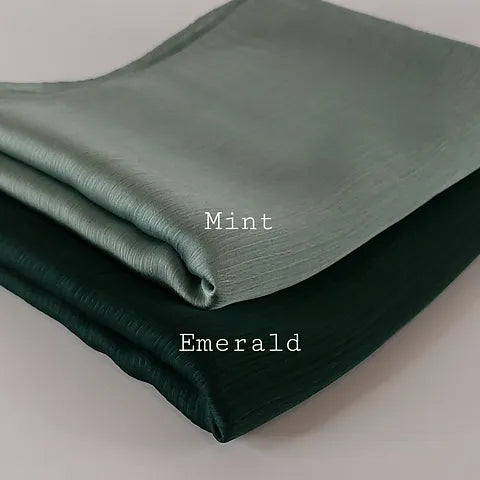 Gems Crushed Silk