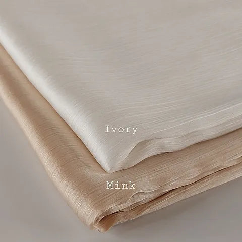 Airy Elegance Crushed Silk
