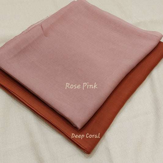 Rosy Radiance Cotton Voile